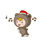 Santa Bear（個別スタンプ：7）