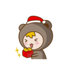 Santa Bear（個別スタンプ：9）