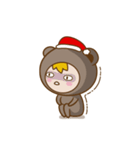 Santa Bear（個別スタンプ：13）