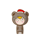 Santa Bear（個別スタンプ：14）