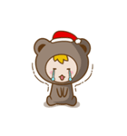 Santa Bear（個別スタンプ：15）