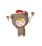 Santa Bear（個別スタンプ：16）