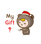 Santa Bear（個別スタンプ：18）