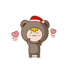 Santa Bear（個別スタンプ：21）