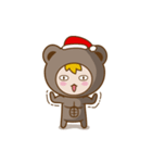 Santa Bear（個別スタンプ：23）