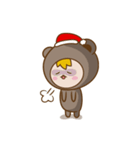 Santa Bear（個別スタンプ：28）