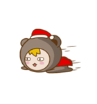 Santa Bear（個別スタンプ：34）