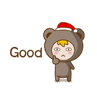 Santa Bear（個別スタンプ：39）