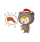 Santa Bear（個別スタンプ：40）