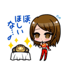 REINA女子プロレス 朱里＆真琴（個別スタンプ：4）