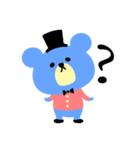アオクマさん（個別スタンプ：16）