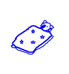 コアラ青（個別スタンプ：24）