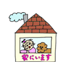 のんことちゃたお 2（個別スタンプ：4）