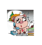 The Piglets's Christmas song（個別スタンプ：15）