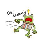 Frog special ！（個別スタンプ：35）