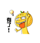 CRAZY ORANGE（個別スタンプ：19）