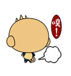 Round Monkey (Practical Chinese)（個別スタンプ：16）