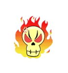 Skully The Funky Skull（個別スタンプ：4）