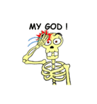 Skully The Funky Skull（個別スタンプ：22）