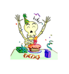 Skully The Funky Skull（個別スタンプ：27）