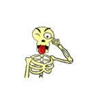 Skully The Funky Skull（個別スタンプ：34）