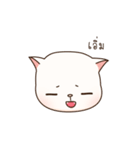 Moji Neko（個別スタンプ：3）