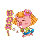 Floret Pig go to work（個別スタンプ：9）