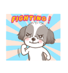 King ＆ Bow 3 (Lovely Shih Tzu)（個別スタンプ：28）