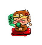 Cute Monkey King（個別スタンプ：4）