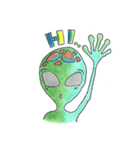 Little Alien（個別スタンプ：1）