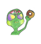 Little Alien（個別スタンプ：16）