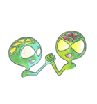 Little Alien（個別スタンプ：19）