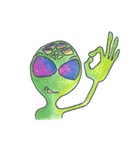 Little Alien（個別スタンプ：26）