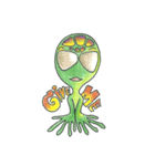 Little Alien（個別スタンプ：37）