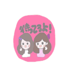 ぱすてるGIRLS（個別スタンプ：40）