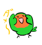 ザ・コザクラインコスタンプ（個別スタンプ：23）
