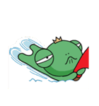 Frog Prince end of the year New Year（個別スタンプ：7）