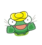 Frog Prince end of the year New Year（個別スタンプ：18）