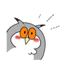 フクロウのスタンプ3（個別スタンプ：1）
