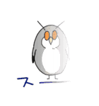 フクロウのスタンプ3（個別スタンプ：11）