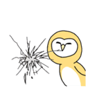 フクロウのスタンプ3（個別スタンプ：20）