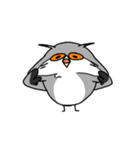 フクロウのスタンプ3（個別スタンプ：35）