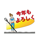 Stand Up Paddle(SUP)Life2(Xmas ＆NewYear)（個別スタンプ：14）