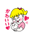 ラブリーモッチャリーナ 2（個別スタンプ：3）