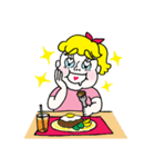 ラブリーモッチャリーナ 2（個別スタンプ：30）