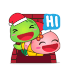 Pura and Pika - Merry Christmas！（個別スタンプ：1）