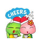 Pura and Pika - Merry Christmas！（個別スタンプ：18）