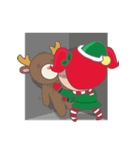 クリスマスガールのミラ（個別スタンプ：40）