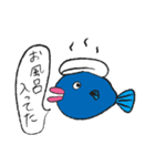 ネコと魚とバード（個別スタンプ：10）