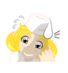 Cartoon Girl anime  nurse v.0001（個別スタンプ：11）